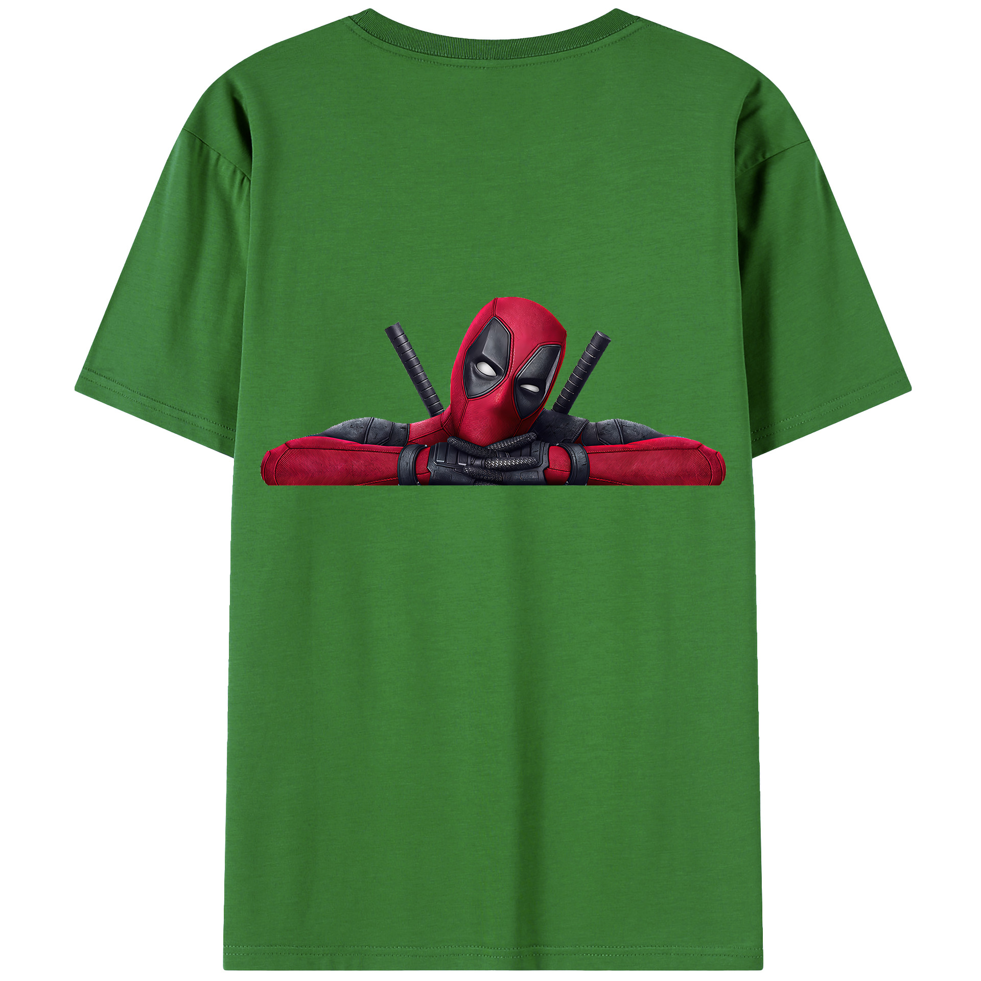 （画像用） Deadpool デッドプール レディース半袖Tシャツ(バックプリント)